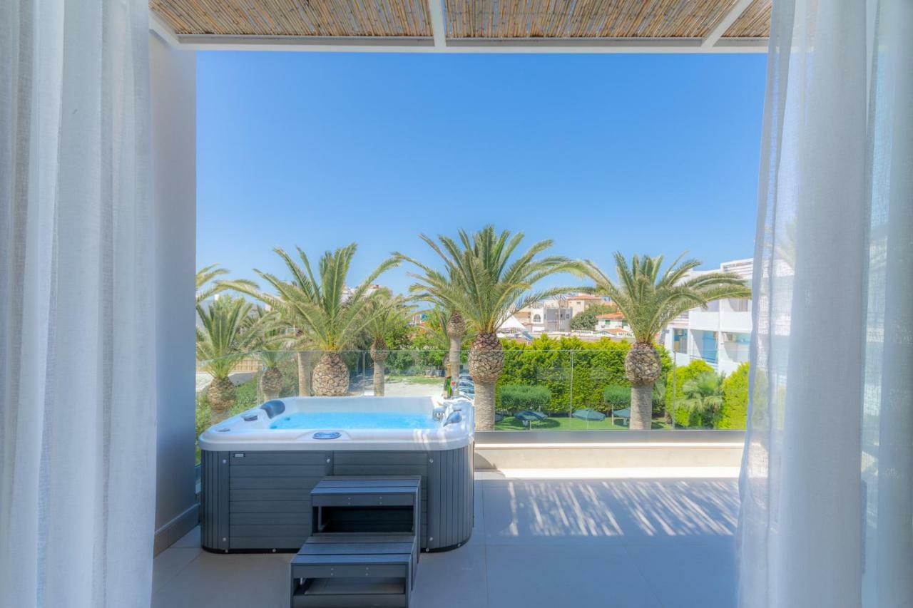 Drossia Palms Hotel And Nisos Beach Suites Малія Номер фото