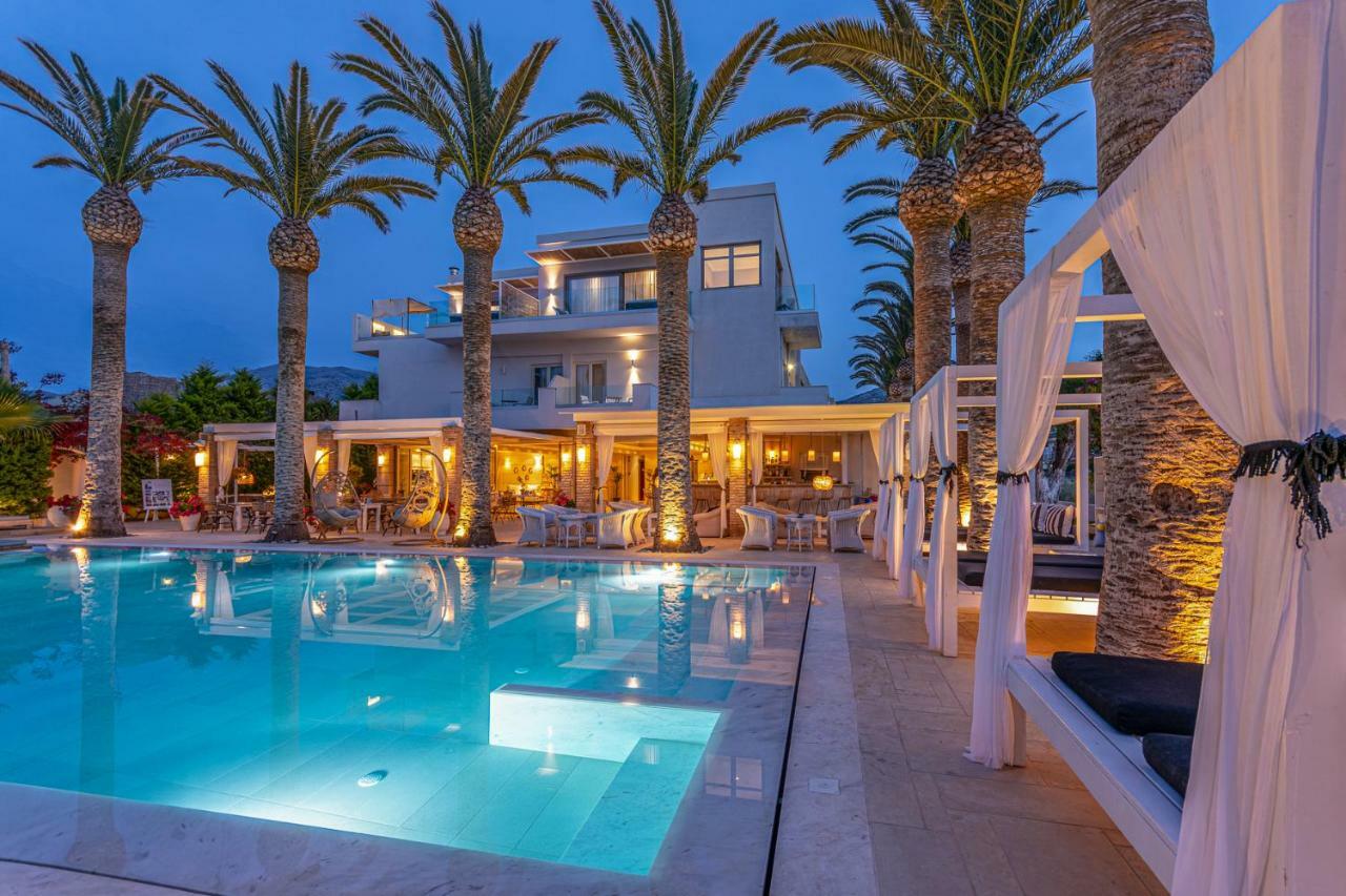 Drossia Palms Hotel And Nisos Beach Suites Малія Екстер'єр фото